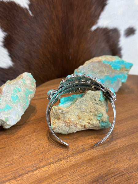 TURQUOISE FAUX CUFF