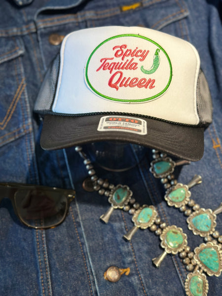 SPICY TEQUILA QUEEN TRUCKER HAT