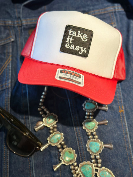 TAKE IT EASY TRUCKER HAT