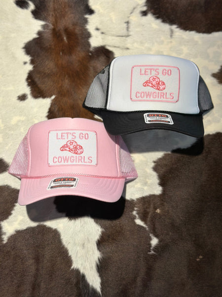 LET’S GO COWGIRLS TRUCKER HAT