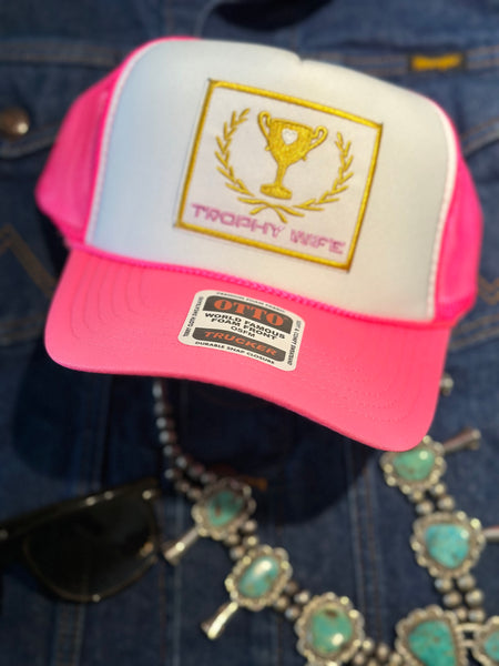 TROPHY WIFE TRUCKER HAT