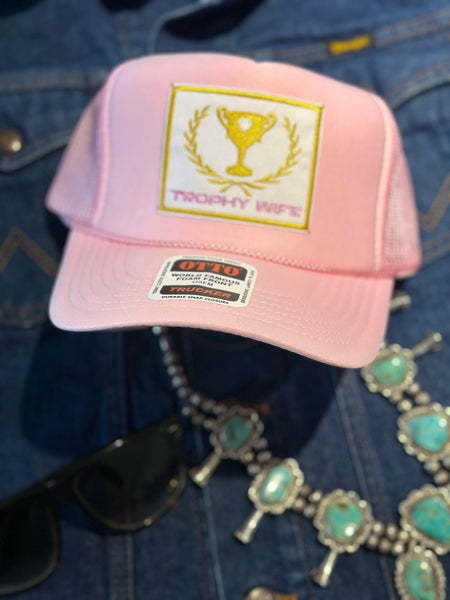 TROPHY WIFE TRUCKER HAT