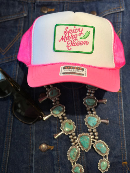 SPICY MARG QUEEN TRUCKER HAT
