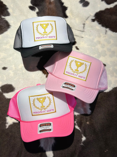 TROPHY WIFE TRUCKER HAT